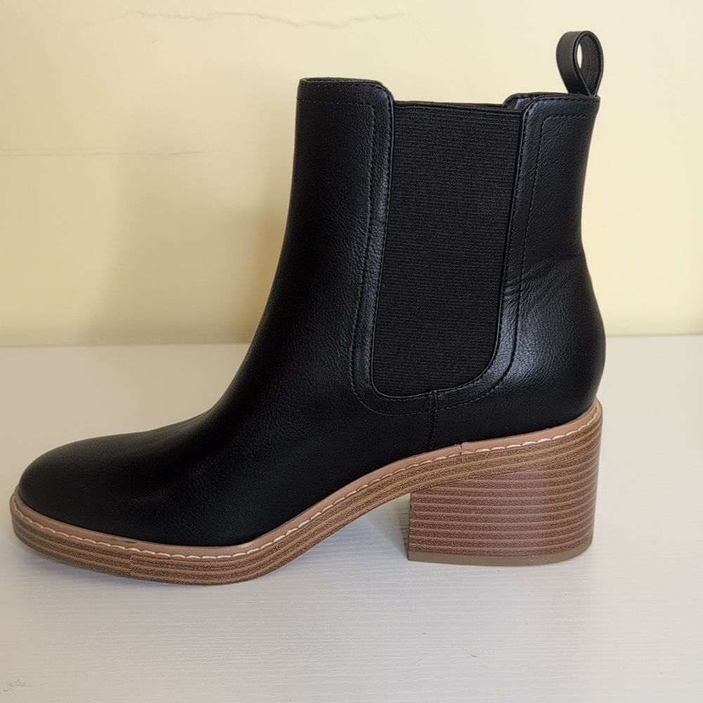 Marc Fisher Size 8 Modesty 2 Black Heeled Boot, NEW In Box - Picture 10 of 15